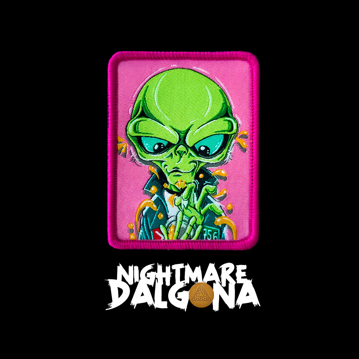 Woven Patch - Nightmare DALGONA